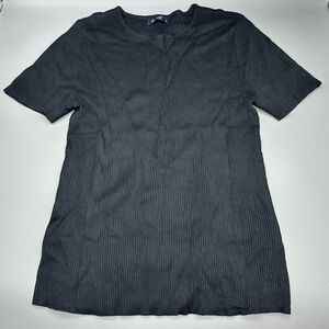 Sampeel Women Basics Tops Short Sleeve Ribbed T-shirt